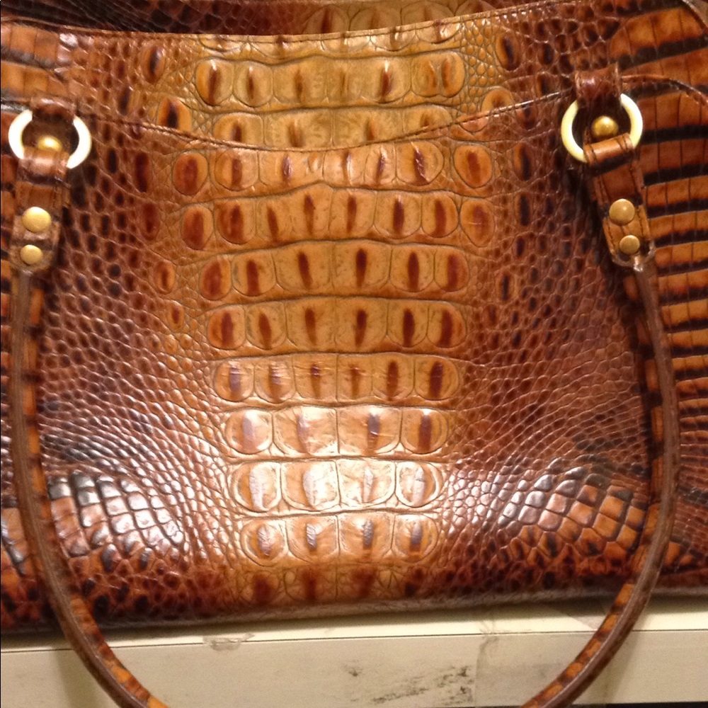 Brahman Finley carryall Melbourne pecan purse